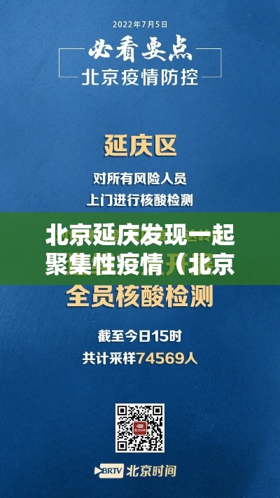 北京延庆发现一起聚集性疫情(北京延庆发现一起聚集性疫情了吗) 北京延庆发现一起聚集性疫情(北京延庆发现一起聚集性疫情了吗)