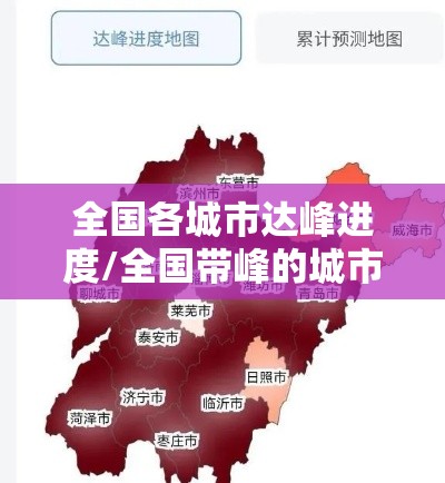 全国各城市达峰进度/全国带峰的城市排名