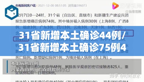 31省新增本土确诊44例/31省新增本土确诊75例42