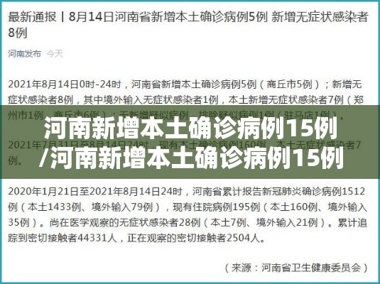 河南新增本土确诊病例15例/河南新增本土确诊病例15例是哪里的