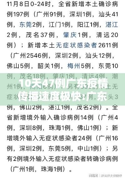 10天47例广东疫情传播速度极快:广东疫情传播途径