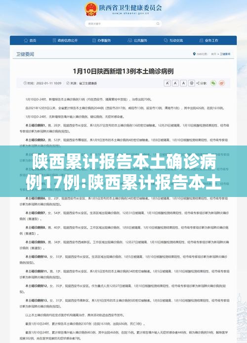 陕西累计报告本土确诊病例17例:陕西累计报告本土确诊病例17例是真的吗