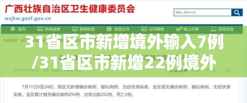 31省区市新增境外输入7例/31省区市新增22例境外输入