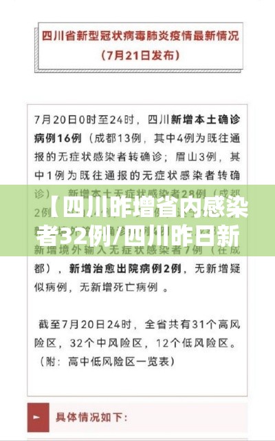 【四川昨增省内感染者32例/四川昨日新增确诊】 【四川昨增省内感染者32例/四川昨日新增确诊】