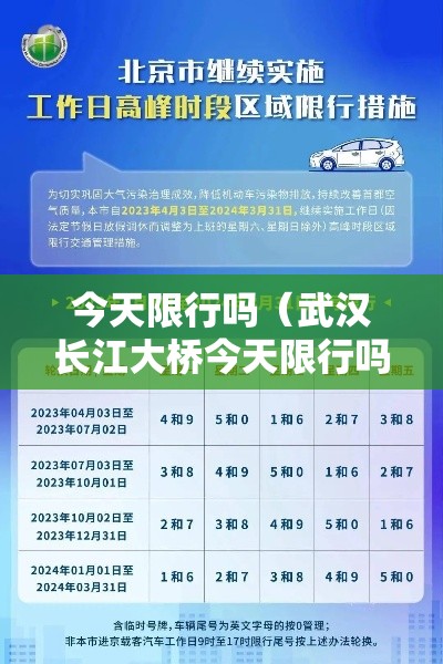 今天限行吗（武汉长江大桥今天限行吗）