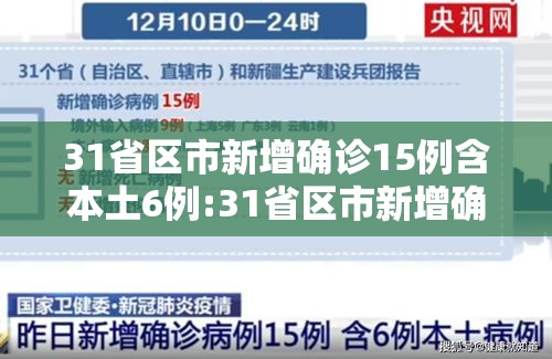 31省区市新增确诊15例含本土6例:31省区市新增确诊7例 本土3例