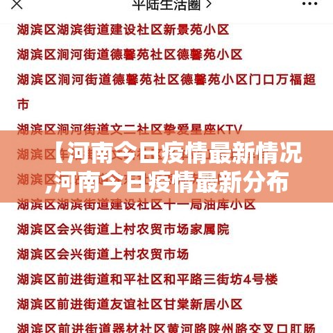 【河南今日疫情最新情况,河南今日疫情最新分布图】