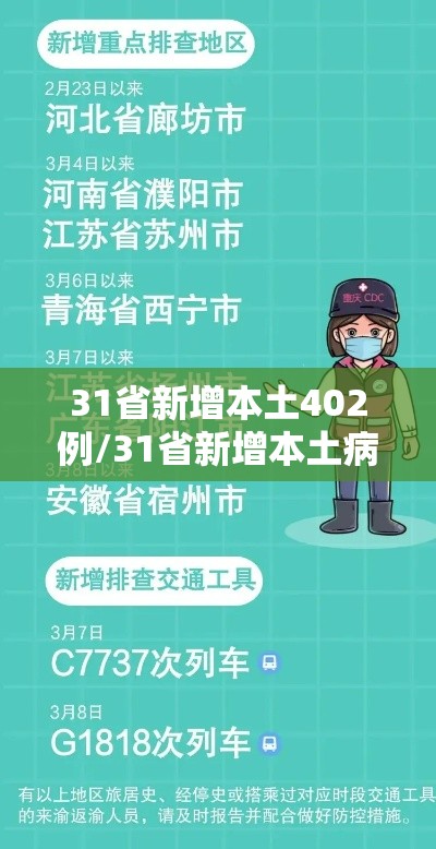 31省新增本土402例/31省新增本土病例33+10