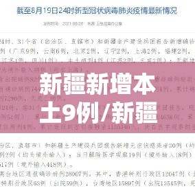 新疆新增本土9例/新疆新增本土30例lmm