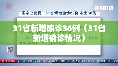 31省新增确诊36例（31省新增确诊情况）