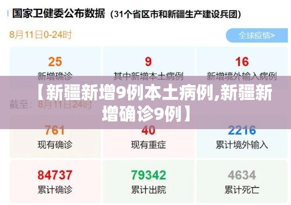 【新疆新增9例本土病例,新疆新增确诊9例】