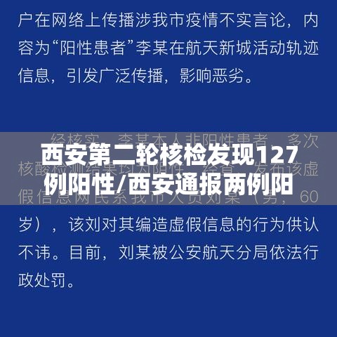 西安第二轮核检发现127例阳性/西安通报两例阳性