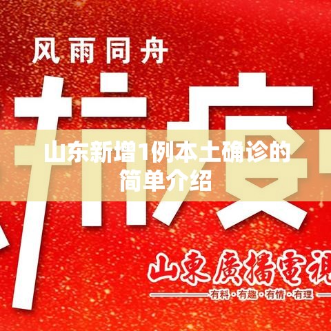 山东新增1例本土确诊的简单介绍