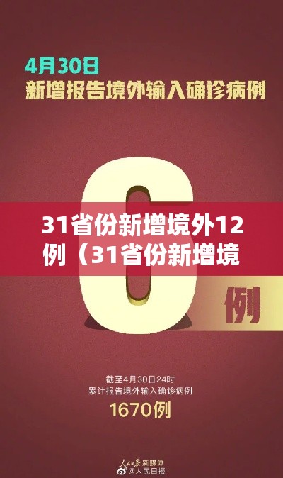 31省份新增境外12例(31省份新增境外输入22例) 31省份新增境外12例(31省份新增境外输入22例)