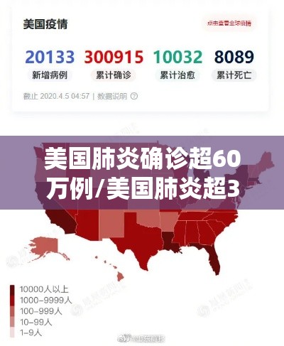 美国肺炎确诊超60万例/美国肺炎超316万例