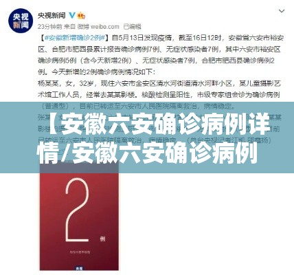 【安徽六安确诊病例详情/安徽六安确诊病例行动轨迹】