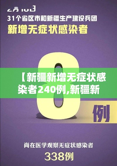 【新疆新增无症状感染者240例,新疆新增137例无症状感染】