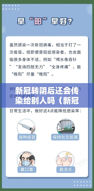 新冠转阴后还会传染给别人吗（新冠转阴后体内还有病毒吗）