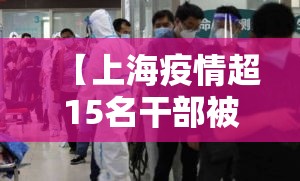 【上海疫情超15名干部被处分,上海疫情谁负责】
