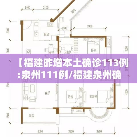 【福建昨增本土确诊113例:泉州111例/福建泉州确诊病例最新消息】
