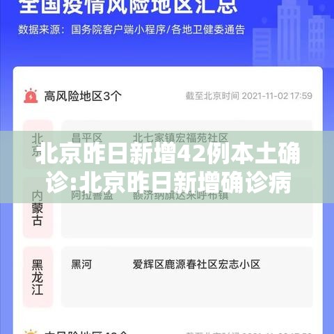 北京昨日新增42例本土确诊:北京昨日新增确诊病例21例详情 北京昨日新增42例本土确诊:北京昨日新增确诊病例21例详情