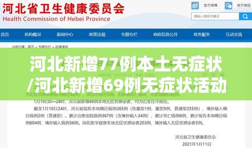 河北新增77例本土无症状/河北新增69例无症状活动轨迹