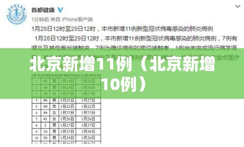 北京新增11例（北京新增10例）