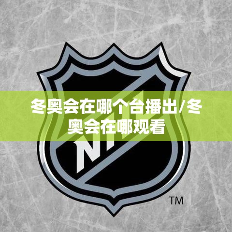 冬奥会在哪个台播出/冬奥会在哪观看