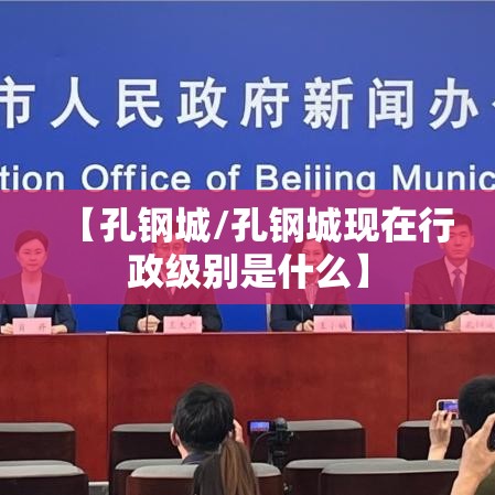 【孔钢城/孔钢城现在行政级别是什么】