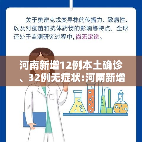 河南新增12例本土确诊、32例无症状:河南新增12例本土确诊,32例无症状感染者