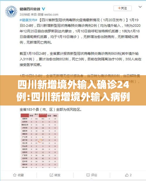 四川新增境外输入确诊24例:四川新增境外输入病例4例 四川新增境外输入确诊24例:四川新增境外输入病例4例