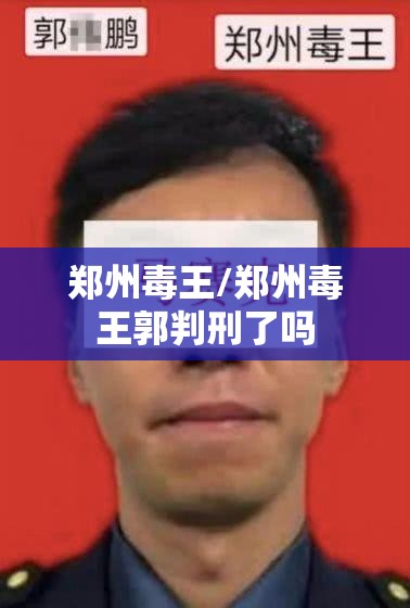 郑州毒王/郑州毒王郭判刑了吗