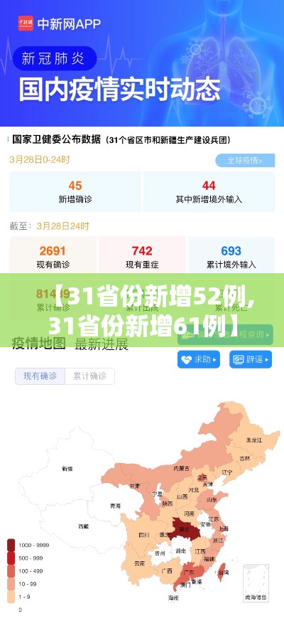 【31省份新增52例,31省份新增61例】
