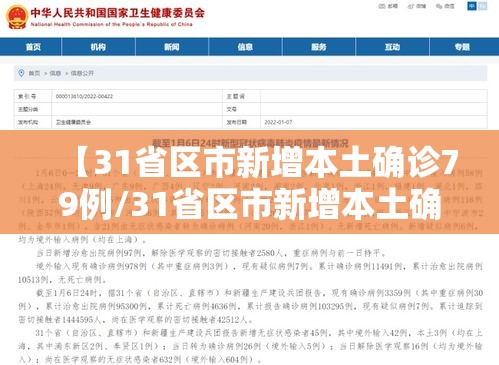 【31省区市新增本土确诊79例/31省区市新增本土确诊5例】