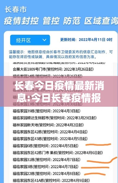 长春今日疫情最新消息:今日长春疫情报告 长春今日疫情最新消息:今日长春疫情报告