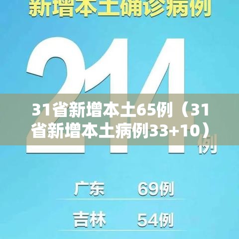 31省新增本土65例（31省新增本土病例33+10）