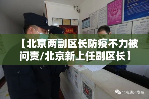 【北京两副区长防疫不力被问责/北京新上任副区长】 【北京两副区长防疫不力被问责/北京新上任副区长】