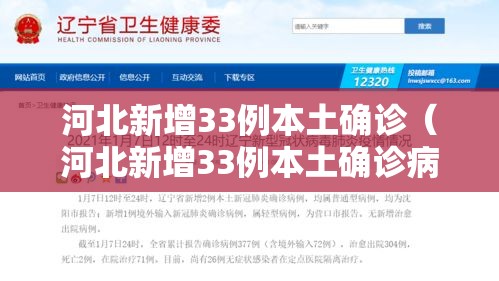 河北新增33例本土确诊（河北新增33例本土确诊病例）