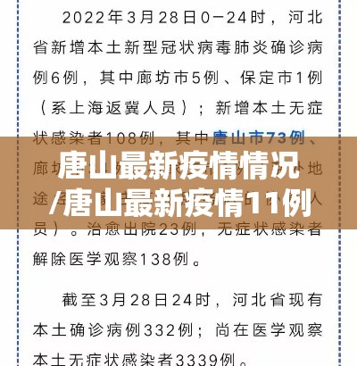 唐山最新疫情情况/唐山最新疫情11例