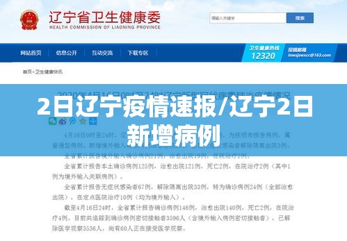 2日辽宁疫情速报/辽宁2日新增病例 2日辽宁疫情速报/辽宁2日新增病例