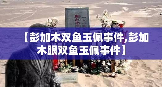 【彭加木双鱼玉佩事件,彭加木跟双鱼玉佩事件】