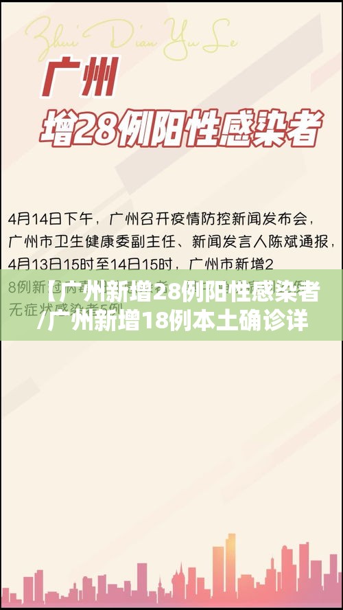 【广州新增28例阳性感染者/广州新增18例本土确诊详情】