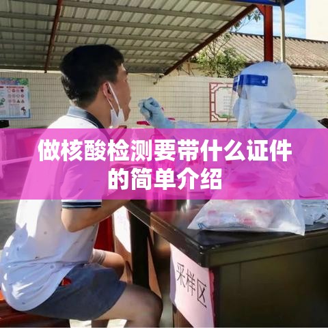 做核酸检测要带什么证件的简单介绍