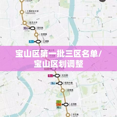 宝山区第一批三区名单/宝山区划调整