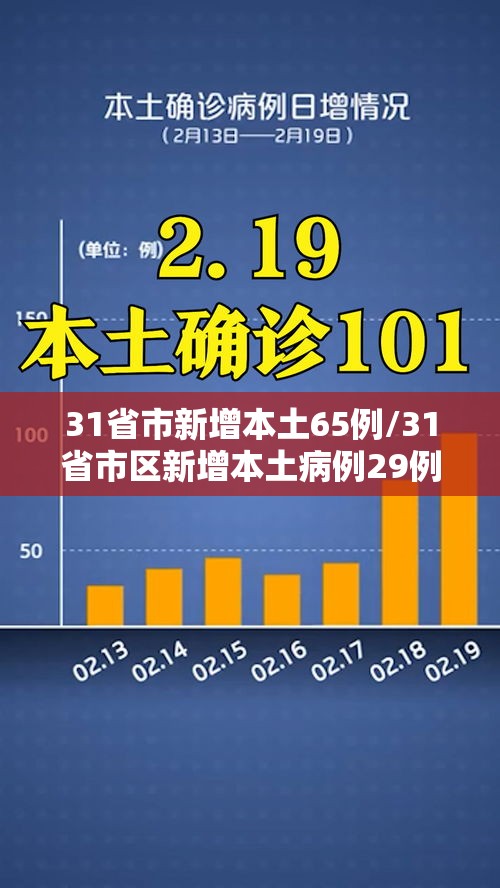 31省市新增本土65例/31省市区新增本土病例29例