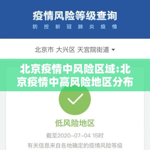 北京疫情中风险区域:北京疫情中高风险地区分布