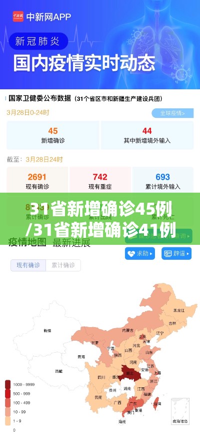 31省新增确诊45例/31省新增确诊41例