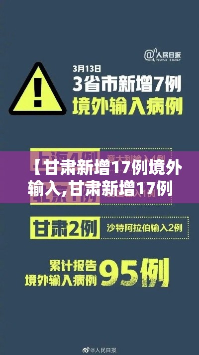 【甘肃新增17例境外输入,甘肃新增17例境外输入病例】