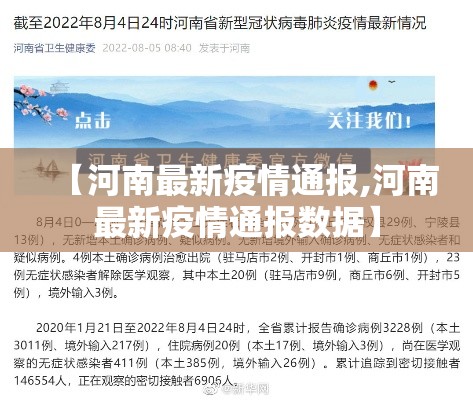 【河南最新疫情通报,河南最新疫情通报数据】
