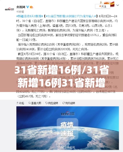 31省新增16例/31省新增16例31省新增144例